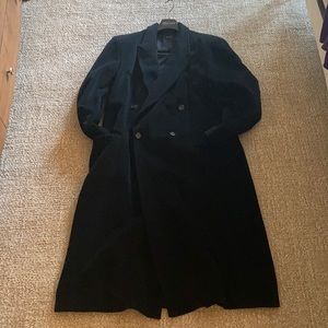 Giorgio Armani Black label cashmere overcoat